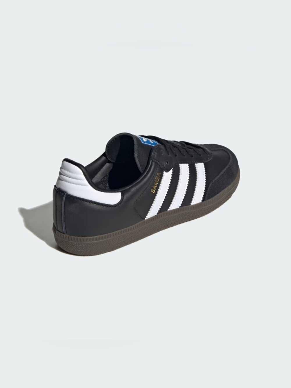 NIB [adidas] Samba OG Original Sneakers Shoes Black Youth 4/Women’s 5.5, Y6/W7.5 - Picture 5 of 13